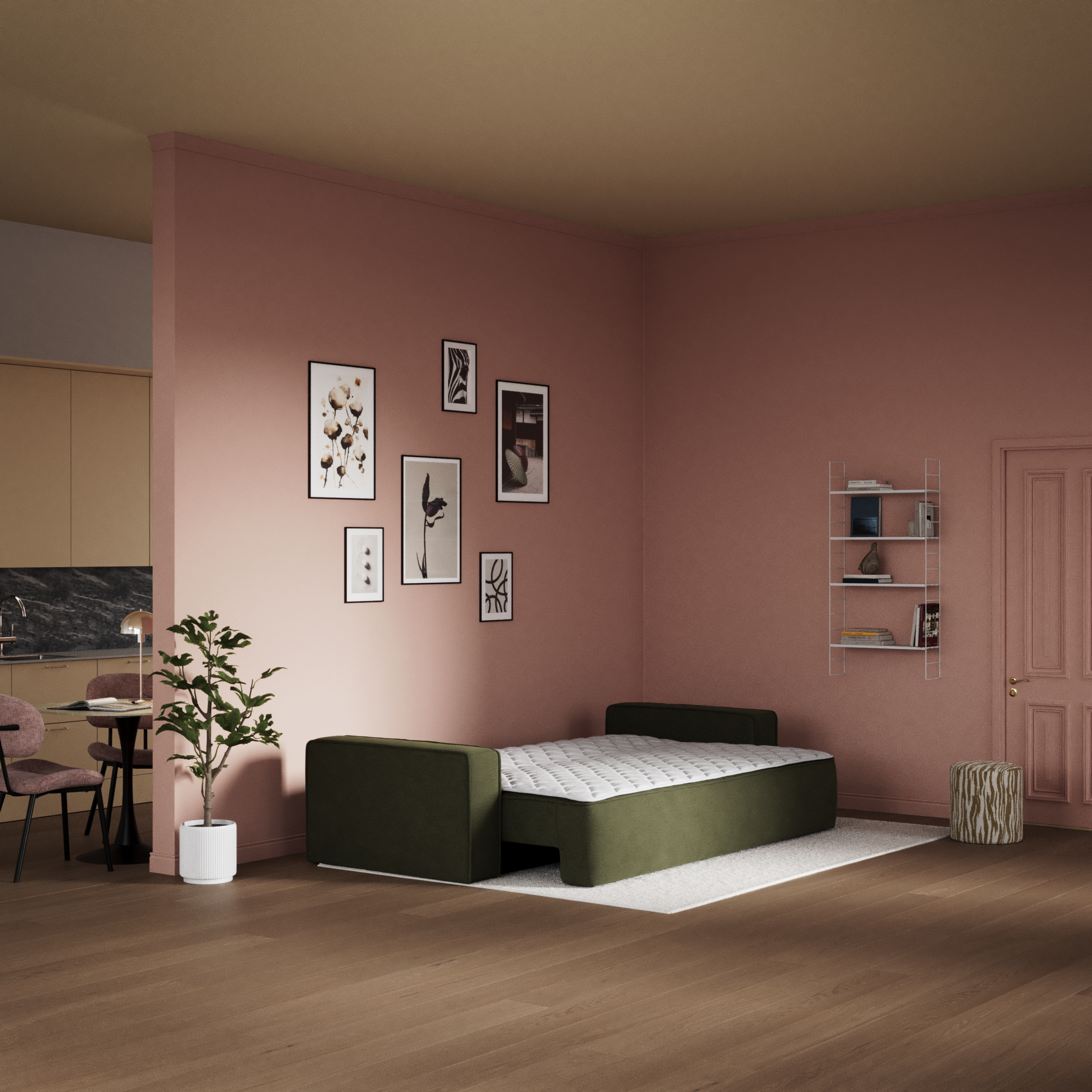 Ide, Bäddsoffa 4-sits