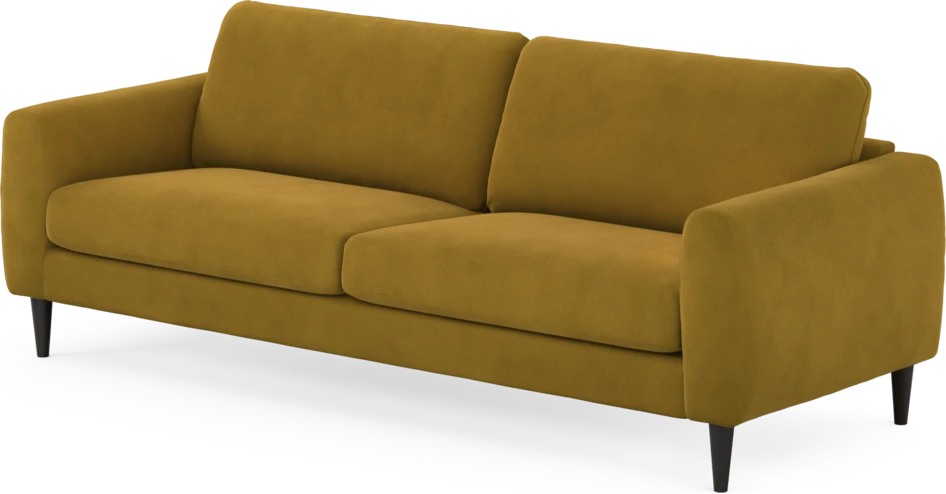 Bridge - 4-sits soffa - Gul
