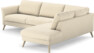 Bridge - 3-sits soffa med divan höger - Beige