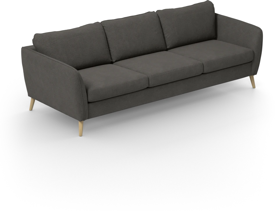 County - 3-sits soffa - Brun