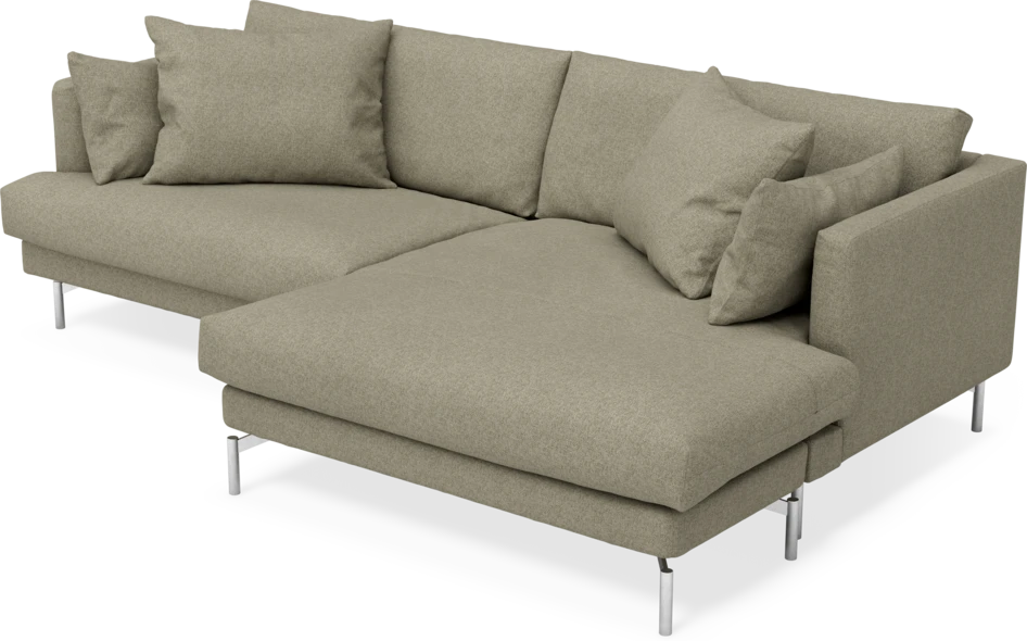 Harper - 4-sits med schäslong XL höger - Beige