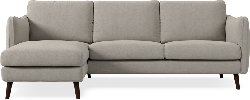 Madison Lux - 2-sits soffa med schäslong vänster - Beige