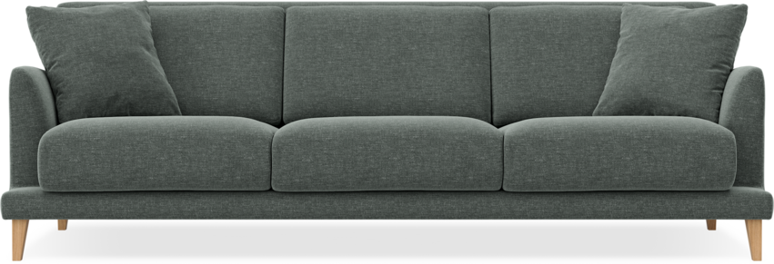 Macy Lux - 3-sits soffa XL - Grå