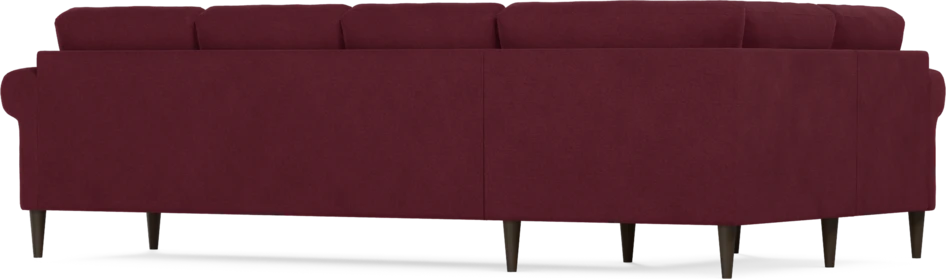 Eden - Hörnsoffa, 1+3-sits - Röd