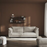 Cherrie - 3-sits soffa, fast klädsel - Beige