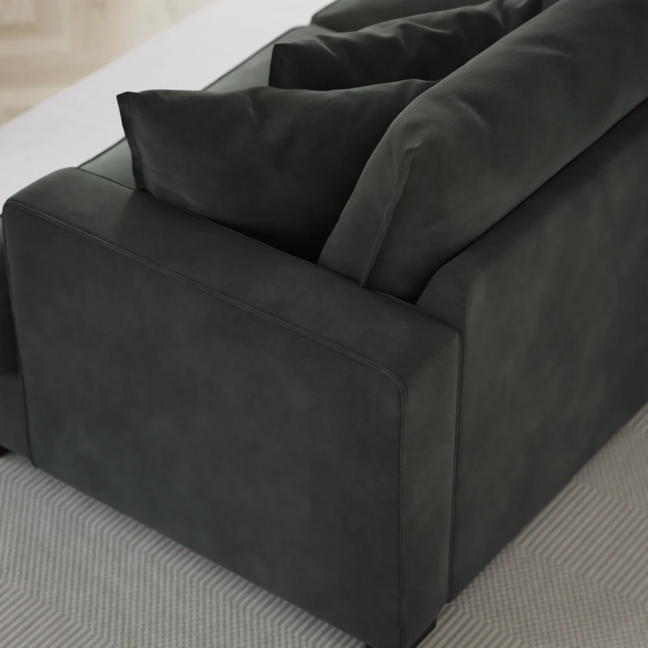 Mila - 3-sits soffa - Grå