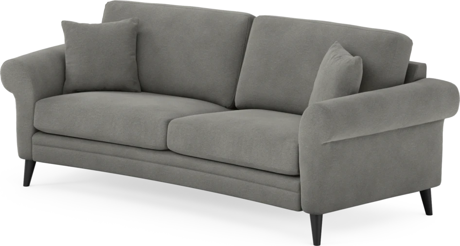 Eden - 2,5-sits soffa svängd - Grå