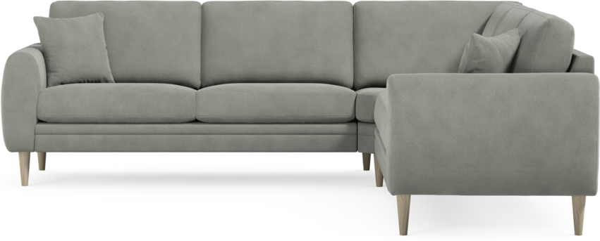 Eden - Hörnsoffa, 2,5+2,5-sits - Grå