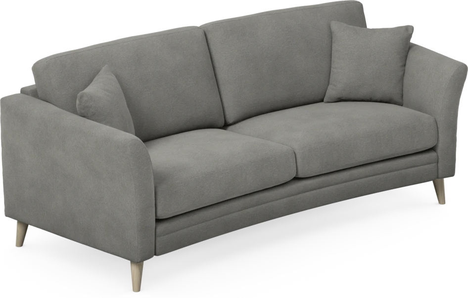 Eden - 2,5-sits soffa svängd - Grå