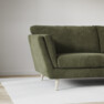 Madison Lux - 2-sits soffa med divan vänster och schäslong höger - Grön