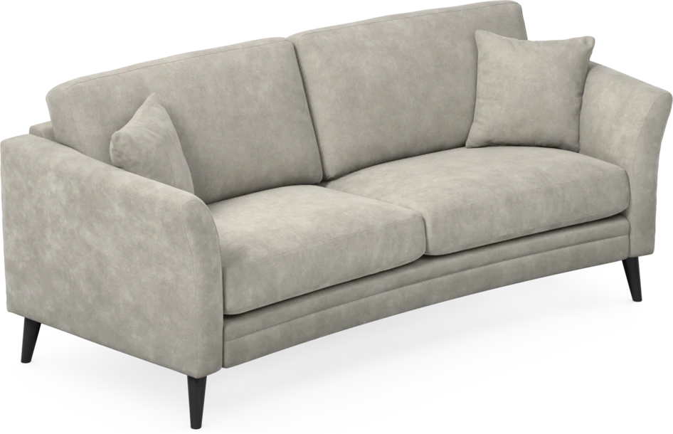 Eden - 2,5-sits soffa svängd - Grå