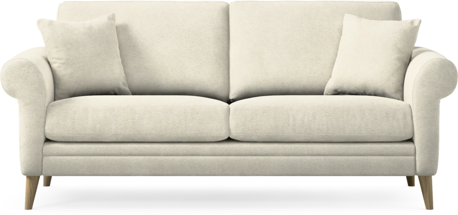 Eden - 2,5-sits soffa - Vit