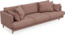 Harper - 4-sits soffa - Rosa