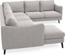Madison - Hörnsoffa med schäslong vänster - Beige