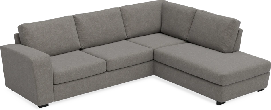 Friday - 2,5-sits soffa med divan höger - Grå