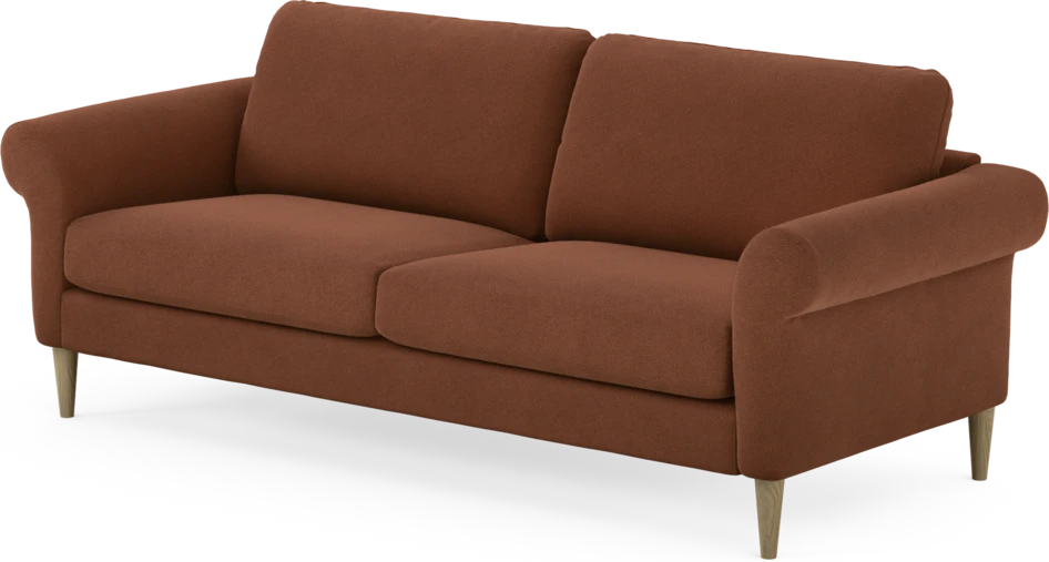 Bridge - 3-sits soffa - Orange
