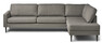 Dakota - 3-sits soffa med divan höger - Grå