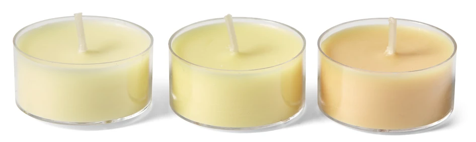 Viola - Doftljus, Lemon, 30-pack, brinntid 4 h, 13 gr, värmeljus - Gul