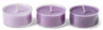 Viola - Doftljus, Cashmere & Lavender, brinntid 4 h, 13 gr, 30-pack värmeljus - Lila