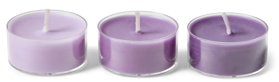 Viola - Doftljus, Cashmere & Lavender, 30-pack, brinntid 4 h, 13 gr, värmeljus - Lila