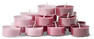 Viola - Doftljus, Rose, brinntid 4 h, 13 gr, 30-pack värmeljus - Röd