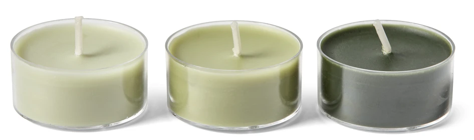 Viola - Doftljus, Baked Apple, 30-pack, brinntid 4 h, 13 gr, värmeljus - Grön