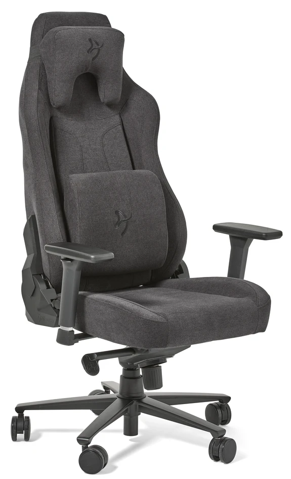 Vernazza SoftFabric™ Plus - by Arozzi - Gamingstol - Svart