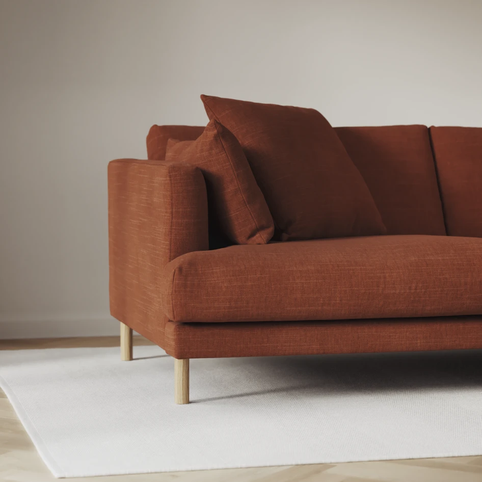 Harper - 3-sits soffa - Orange