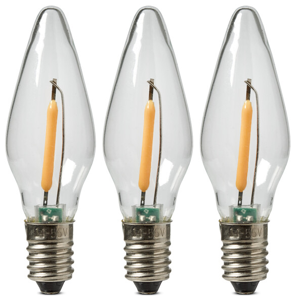 Tillbehör - Ljuskälla E10, LED, 0,5W, 3-pack - Vit