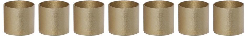 Manschett - Ljusmanschett, 7-pack - Gul