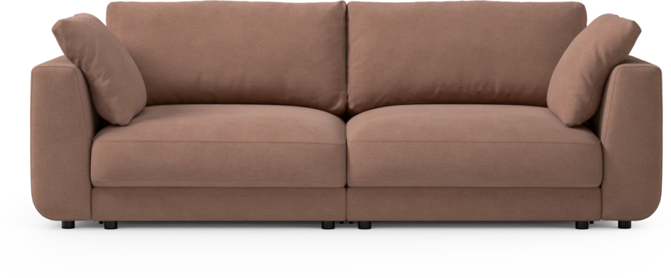 Amie - Bäddsoffa 3-sits - Rosa