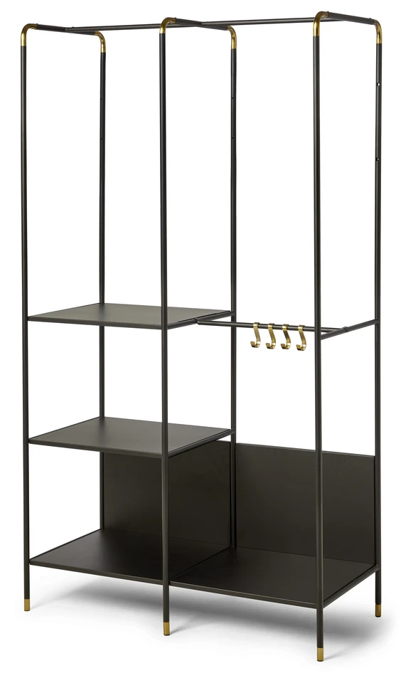 Luca - Klädförvaring - Svart