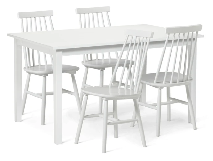 Ingrid, Matgrupp med 4 stolar Einar