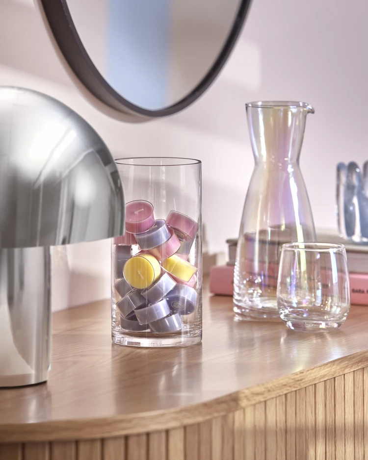 Viola - Doftljus, Rose, 30-pack, brinntid 4 h, 13 gr, värmeljus - inspiration