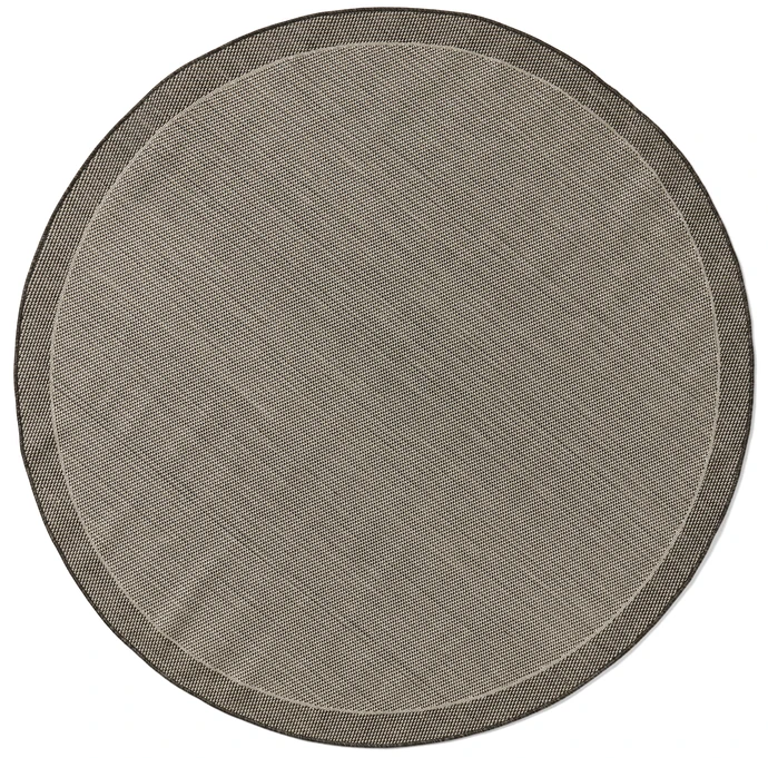 Eketorp, Flatvävd matta, inom-/utomhus, Ø 200 cm