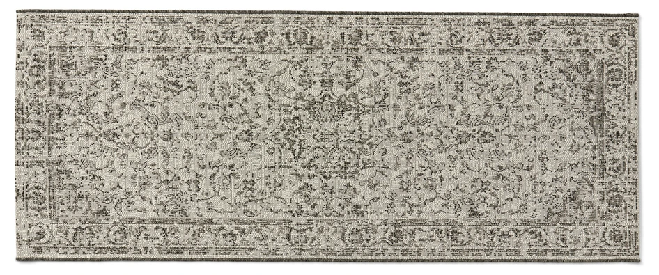 Gillberga - Flatvävd matta, inom-/utomhus, 80x200 cm - Grå