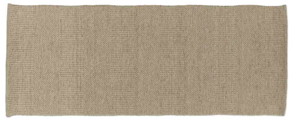 Olivia - Ullmatta, 80x200 cm - Beige