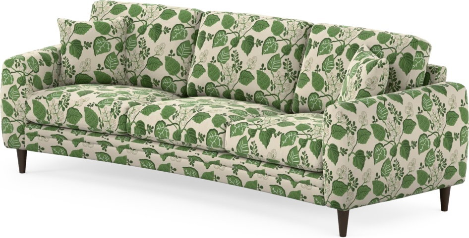 Eden - 3-sits soffa svängd - Flerfärgad