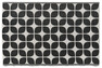 Fårö - Plastmatta, utomhus, B160 L 230 cm - Svart