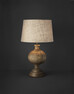 Bombay - Bordslampa, H49 Ø29 cm - Brun