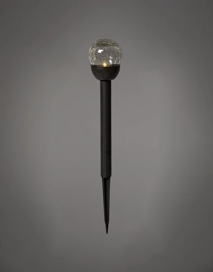 Dottie - Solcellsbelysning, H35,5 cm - Svart
