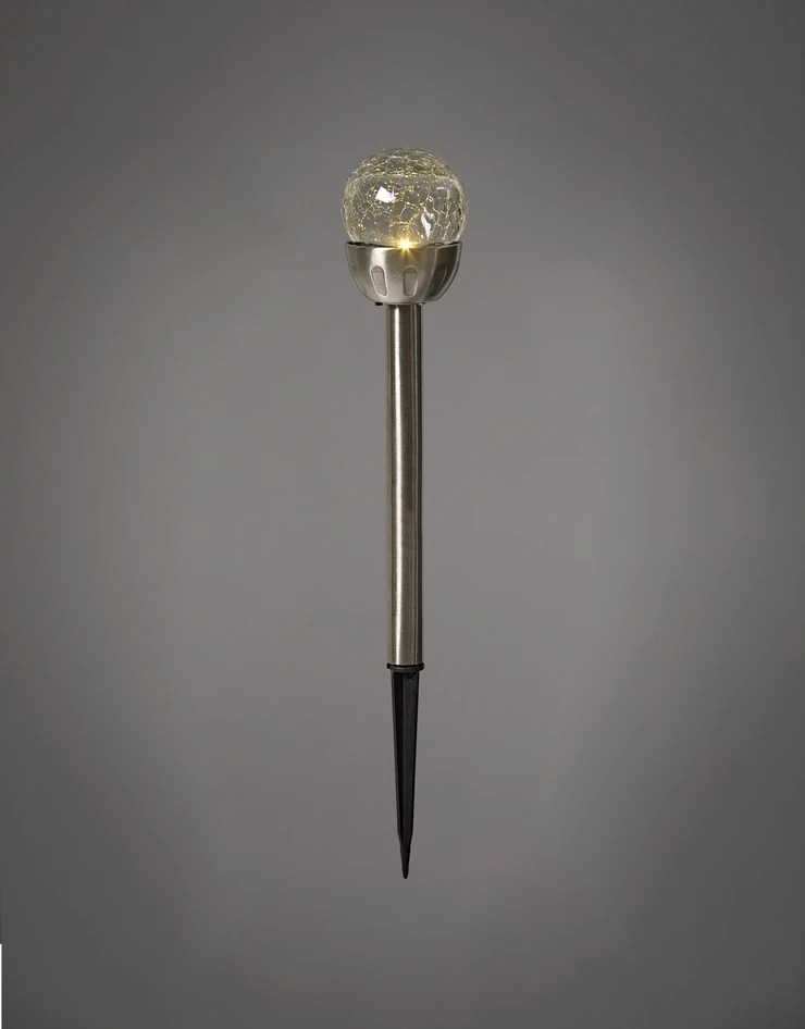 Dottie - Solcellsbelysning, B5,5 H35,5 cm - Grå