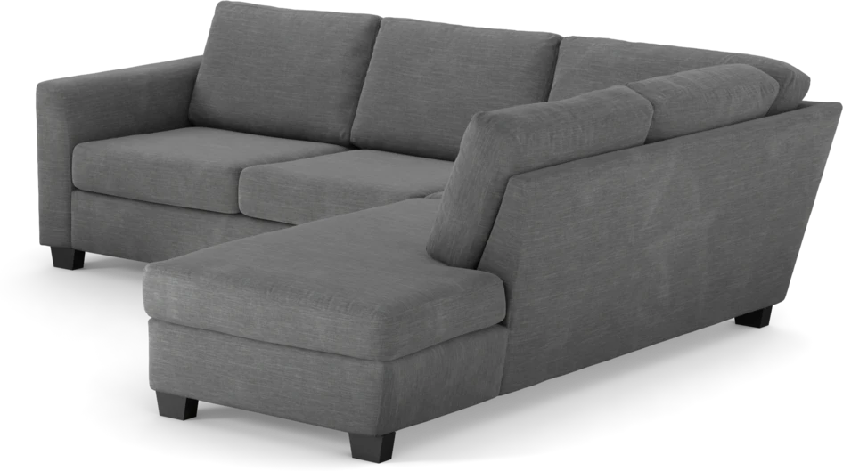 Friday - 2,5-sits soffa med divan höger - Grå