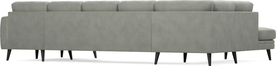 Eden - 3-sits soffa med divan vänster och schäslong höger - Grå