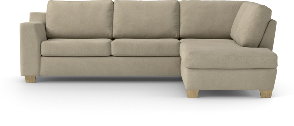 Friday - 2,5-sits soffa med divan höger - Beige