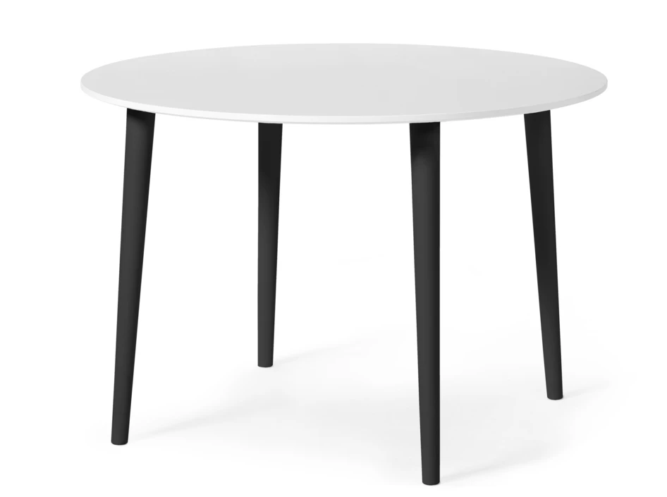 Plaine - Matbord, Ø 110 cm - Svart