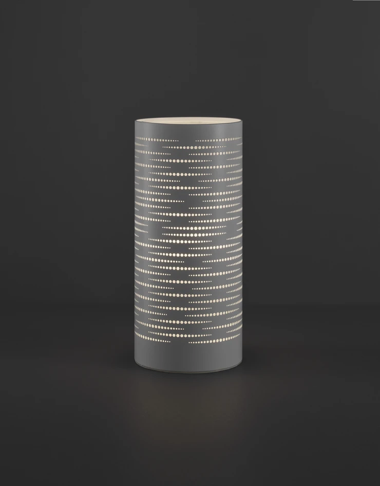 Elvira - Bordslampa, H28,5 Ø12 cm - Vit