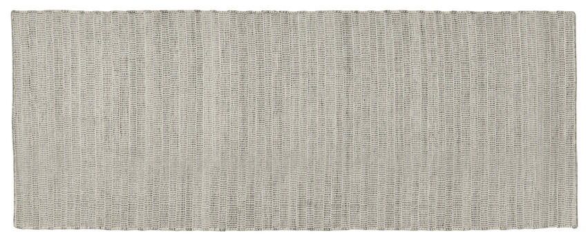 Petrus - Handvävd matta, inom-/utomhus, 80x200 cm - Grå