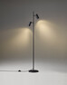 Montreal - Golvlampa, H145 cm - Svart