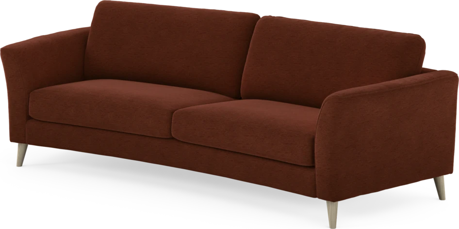 Bridge - 3-sits soffa svängd - Orange